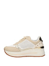 SNEAKERS DONNA - NINI BEIGE-BIANCO - 26274 4