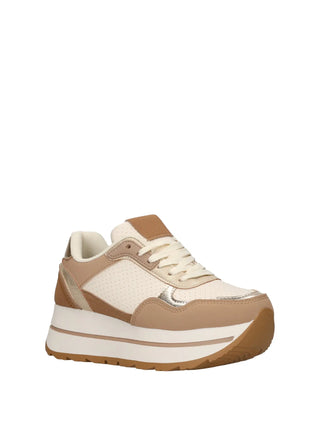 SNEAKERS DONNA - NINI BEIGE - 26275 2