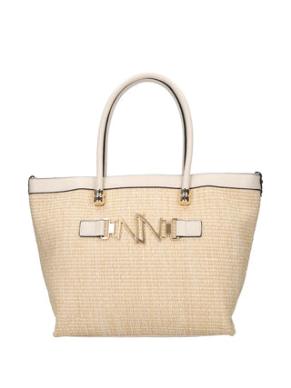 BORSA A SPALLA DONNA - NINI BEIGE - 26305 1