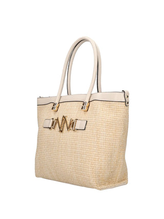 BORSA A SPALLA DONNA - NINI BEIGE - 26305 2