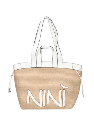 BORSA A SPALLA DONNA - NINI BIANCO - 26308 1