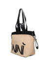 BORSA A SPALLA DONNA - NINI NERO - 26308 2