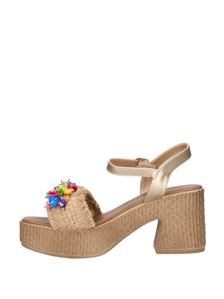 DAMENSANDALEN - NINI BEIGE - SS25127 4