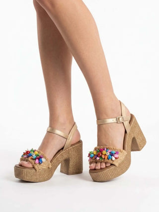 DAMENSANDALEN - NINI BEIGE - SS25127 6