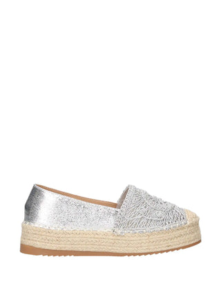 ESPADRILLES FÜR DAMEN - NINI SILBER - SS25166
