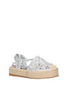 ESPADRILLES FÜR DAMEN - NINI SILBER - SS25168 2