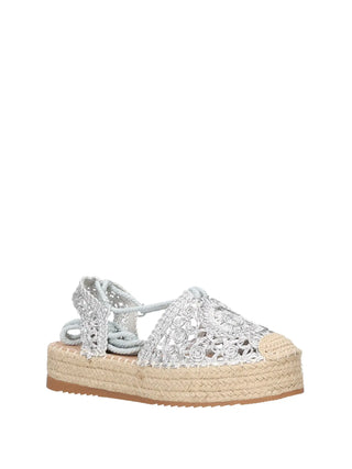 ESPADRILLES FÜR DAMEN - NINI SILBER - SS25168 2
