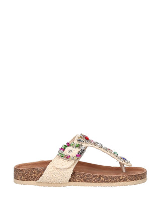 DAMEN-FLIP-FLOPS - NINI BEIGE - SS25197