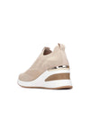 SNEAKERS DONNA - XTI BEIGE - 145100 3