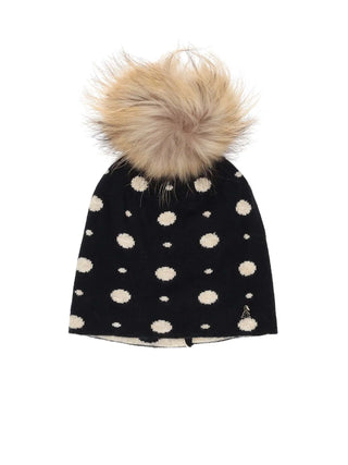 DAMENHUT - ATELIER DU SAC SCHWARZ-BEIGE - 18126-000-W5H-A