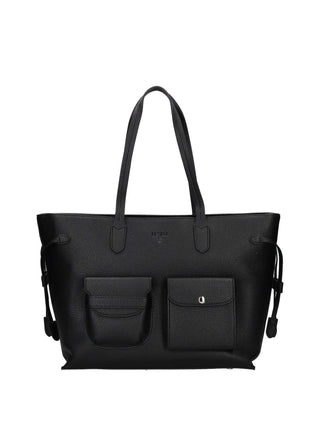 Damen-Tragetasche - Schwarze Pash-Tasche - 18396-EVE-W5B-P