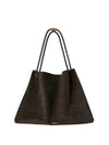 BORSA A SPALLA DONNA - TRUSSARDI MARRONE - Z320E006922N 1