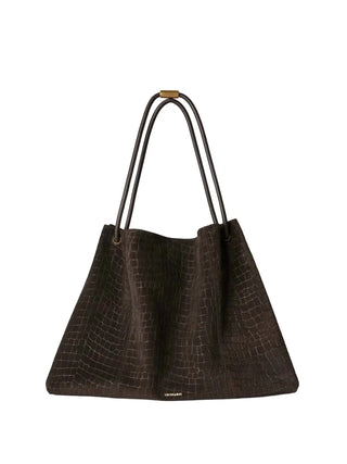BORSA A SPALLA DONNA - TRUSSARDI MARRONE - Z320E006922N