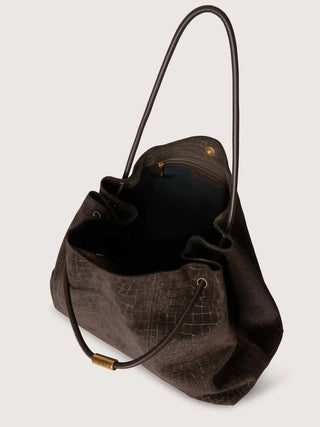 BORSA A SPALLA DONNA - TRUSSARDI MARRONE - Z320E006922N 3