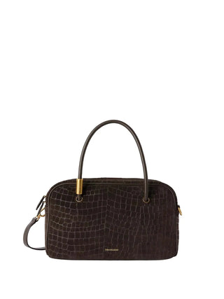 BORSA A SPALLA DONNA - TRUSSARDI MARRONE - Z356E006736N