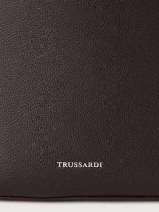 BORSA A SPALLA DONNA - TRUSSARDI MARRONE - Z786E006519N 4
