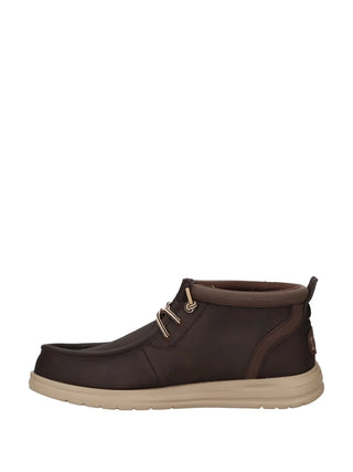 SLIP ON UOMO - HEY DUDE MARRONE SCURO - HD.42051 4