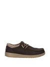 SLIP ON UOMO - HEY DUDE MARRONE SCURO - HD.43352 1