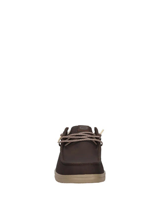 SLIP ON UOMO - HEY DUDE MARRONE SCURO - HD.43352 3