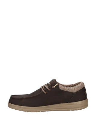 SLIP ON UOMO - HEY DUDE MARRONE SCURO - HD.43352 4