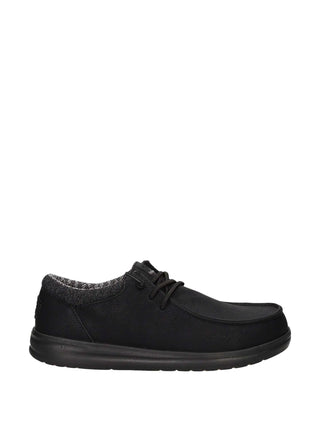 SLIP ON UOMO - HEY DUDE NERO-NERO - HD.43352 1