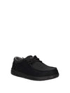 SLIP ON UOMO - HEY DUDE NERO-NERO - HD.43352 2