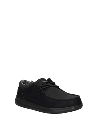 SLIP ON UOMO - HEY DUDE NERO-NERO - HD.43352 2