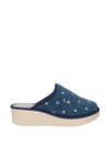CIABATTA DONNA - CINZIA SOFT BLU - LF161 1