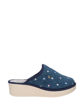 CIABATTA DONNA - CINZIA SOFT BLU - LF161