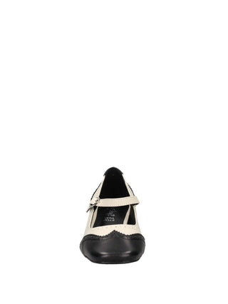 DECOLLETE DONNA - WHYSHY BIANCO-NERO - MG 2A271 3