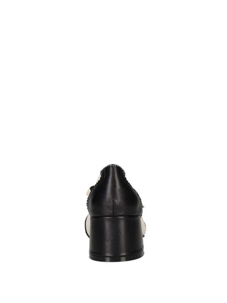 DECOLLETE DONNA - WHYSHY BIANCO-NERO - MG 2A271 5