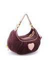 HOBO BAG DAMEN - JUICY COUTURE VIOLETT - BEJD08742WZC 3