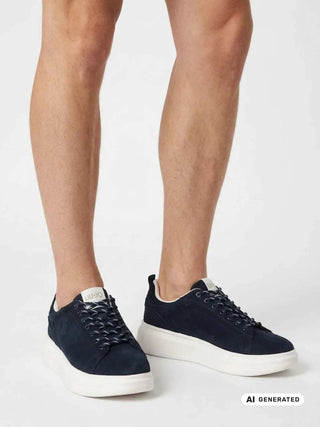 HERREN-SNEAKER - LIU-JO BLAU - 7G6013PX002 6