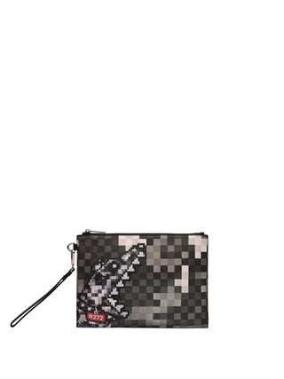 HERREN-CLUTCH - R372 SCHWARZ - P023