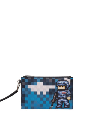 HERRENCLUTCH - R372 BLAU - P025