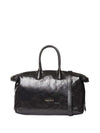 BORSA A MANO DONNA - MARC ELLIS NERO-ORO - SOFTY M NK 1