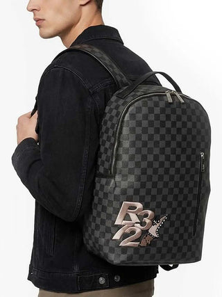 HERREN RUCKSACK - R372 SCHWARZ - Z001U 6