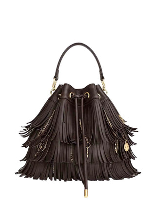 BORSA A MANO DONNA - ATELIER DU SAC MARRONE - 20646-PRE-W6B-A