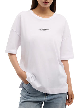 T-SHIRT DONNA - TRUSSARDI BIANCO - G0396000268N