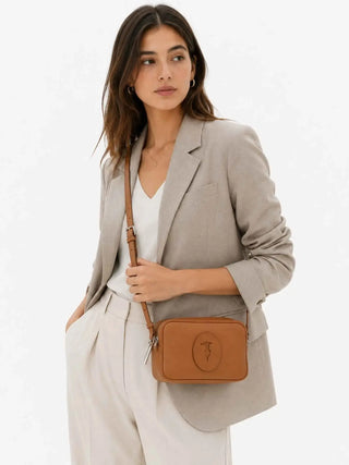 TRACOLLA DONNA - TRUSSARDI MARRONE - Z646E006589N 4