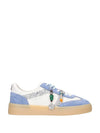 SNEAKERS DONNA - APE PAZZA BIANCO-BLU - S6IRIS02/GLI 1
