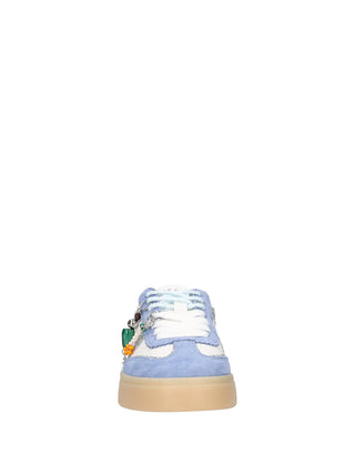 SNEAKERS DONNA - APE PAZZA BIANCO-BLU - S6IRIS02/GLI 3