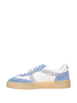 SNEAKERS DONNA - APE PAZZA BIANCO-BLU - S6IRIS02/GLI 4