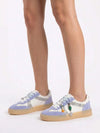 SNEAKERS DONNA - APE PAZZA BIANCO-BLU - S6IRIS02/GLI 6