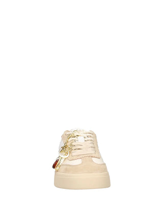 SNEAKERS DONNA - APE PAZZA CREMA - S6IRIS02/LES 3