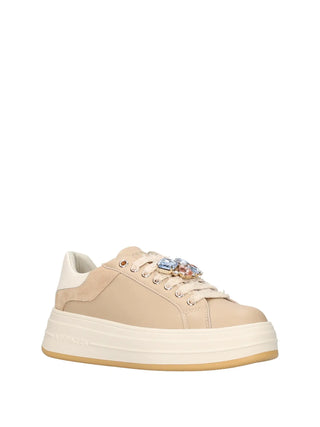 SNEAKERS DONNA - APE PAZZA BEIGE - S6LIFTY15/LES 2
