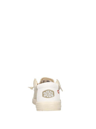 SLIP ON UOMO - HEY DUDE BEIGE - HD.40003 5
