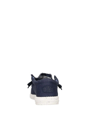 SLIP ON UOMO - HEY DUDE BLU - HD.40700 5