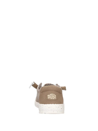 SLIP ON DONNA - HEY DUDE BEIGE - HD.41878 5