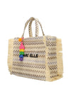 BORSA A MANO DONNA - MARC ELLIS NATURALE - BUBY S. CLAIRE L 2